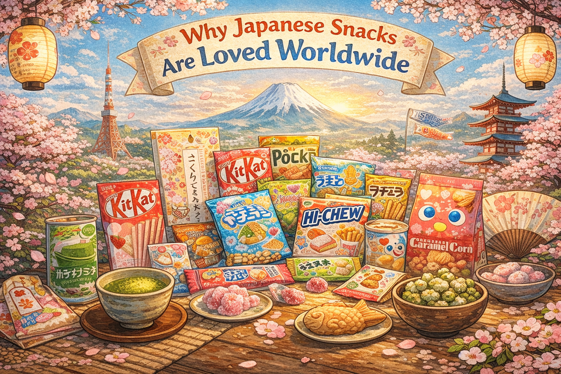 Why Japanese Snacks Are Loved Worldwide