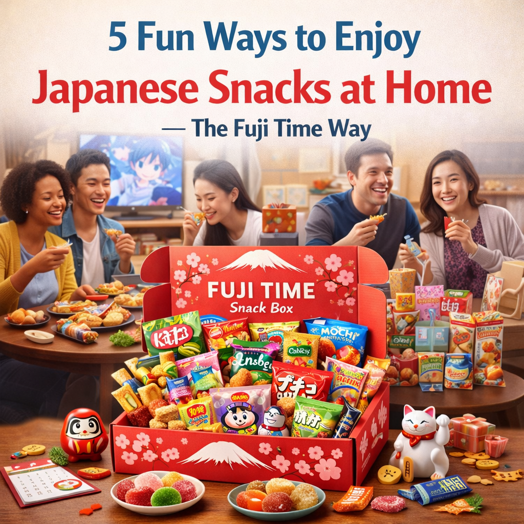 5 Fun Ways to Enjoy Japanese Snacks at Home