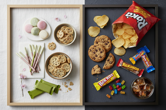 Japanese Snacks vs Western Snacks: What’s the Difference?