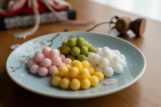 The Art of the Hina-arare: Colors of the Seasons