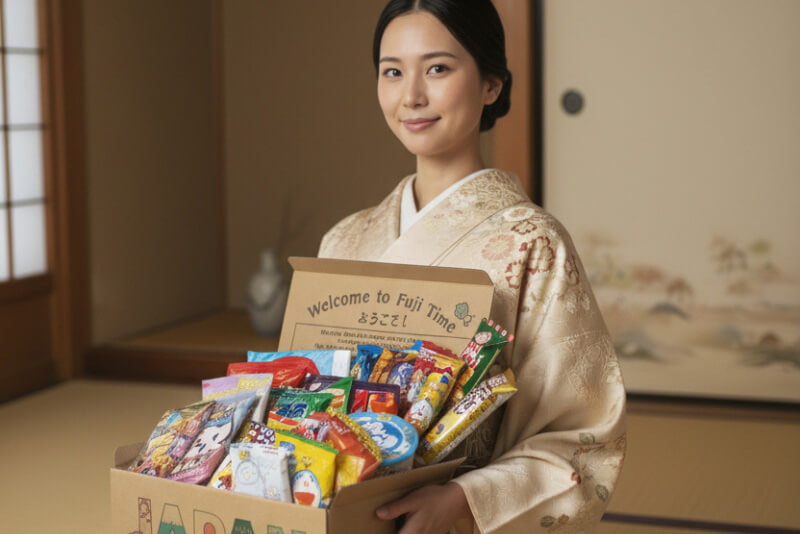 Delivering delightful Japanese snacks, straight from the heart of Japan